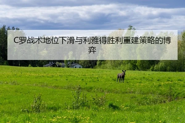 C罗战术地位下滑与利雅得胜利重建策略的博弈